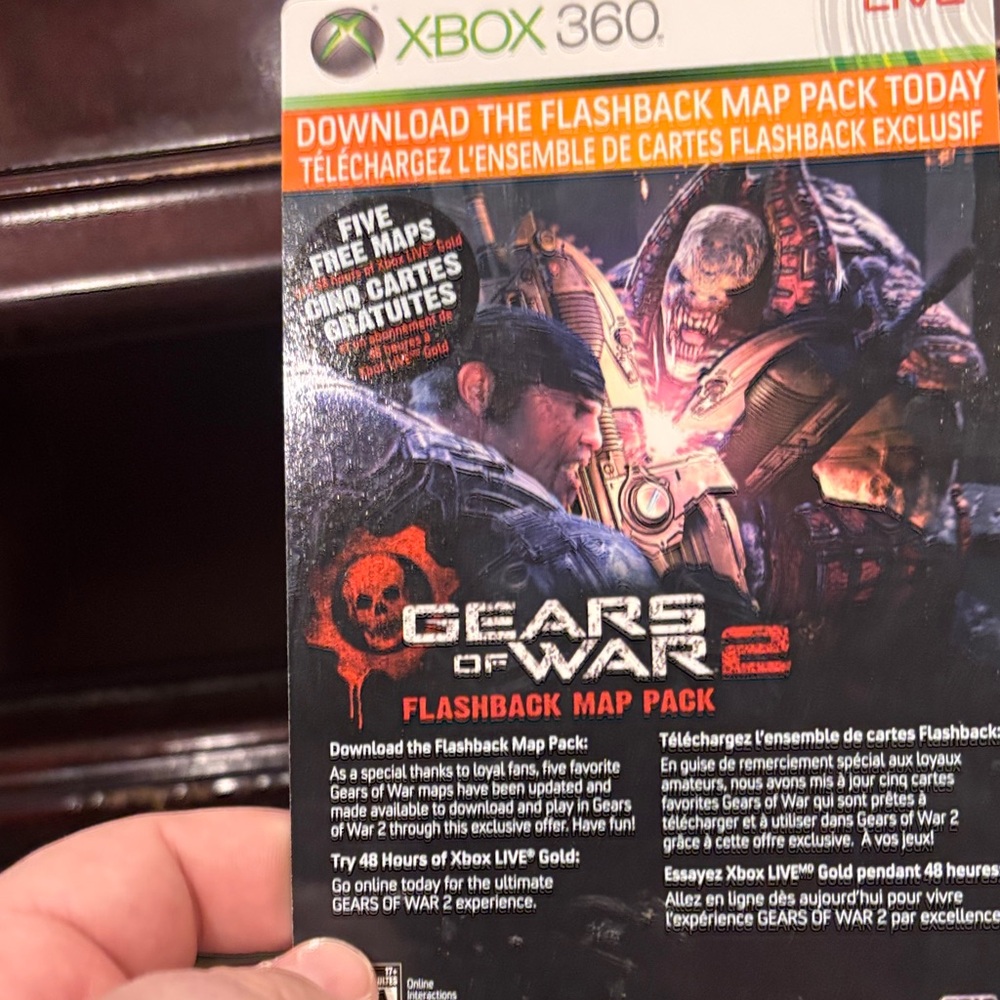 Gears of War 2 Flashback Map Pack for Xbox 360